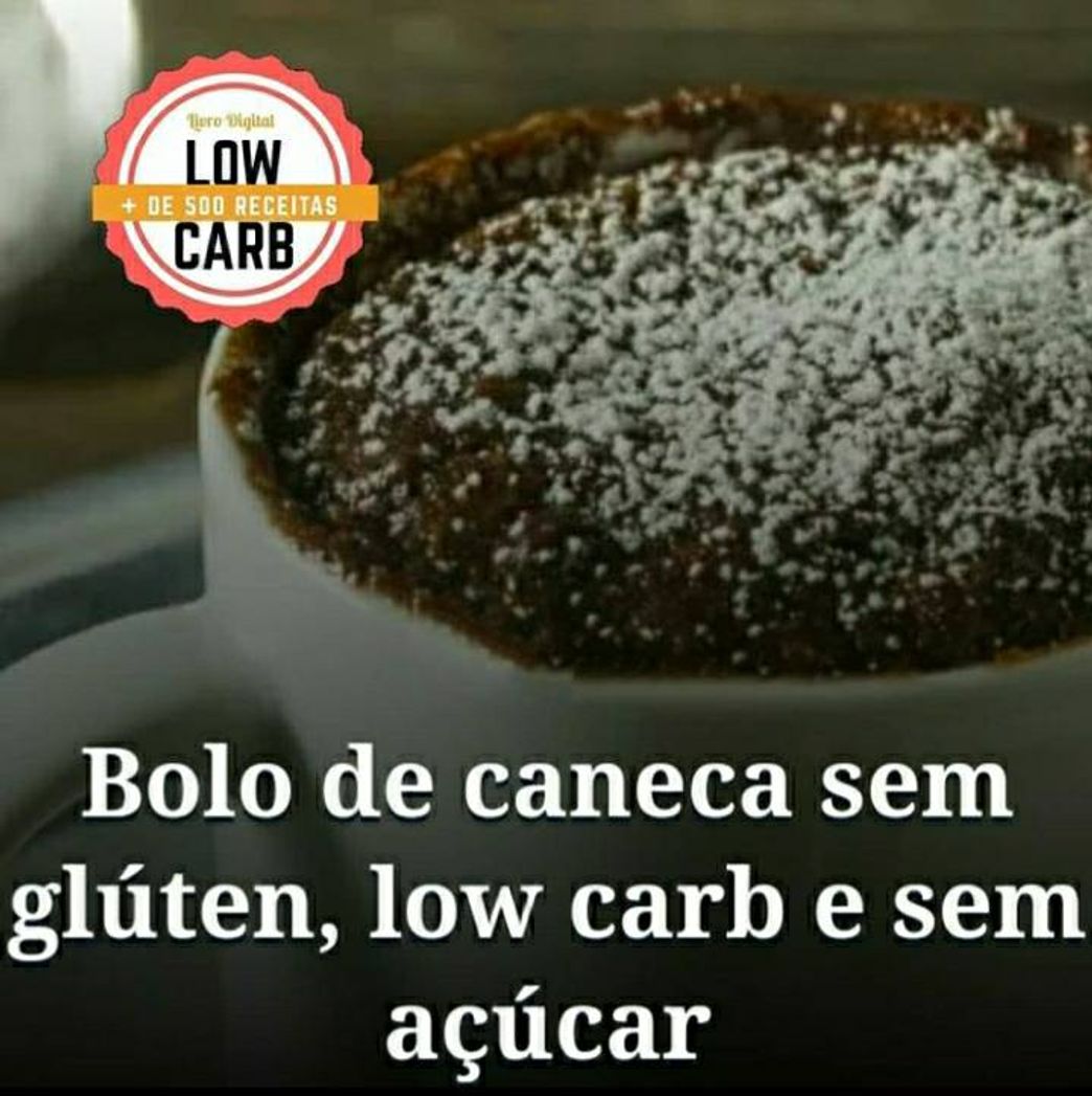 Fashion Receita de Bolo de caneca, sem glúten, low carb e sem açúcar