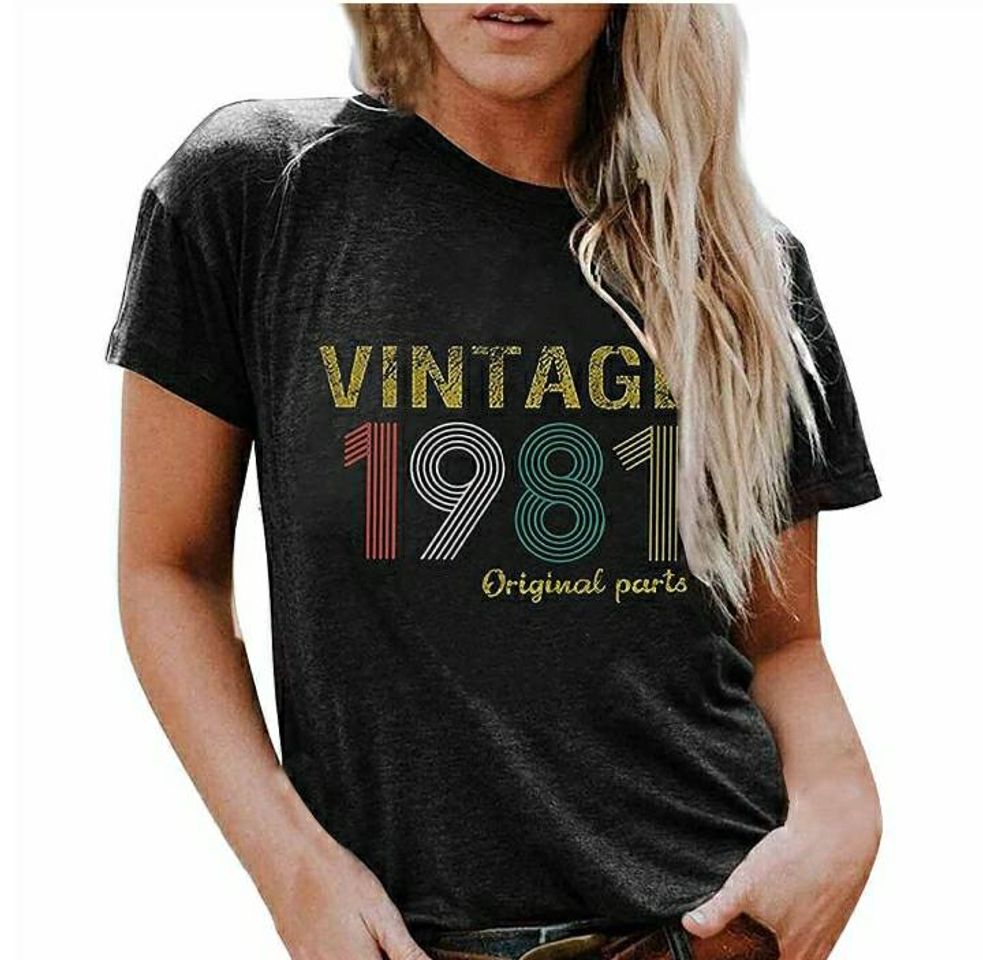 Fashion Camisa Feminina Vintage 