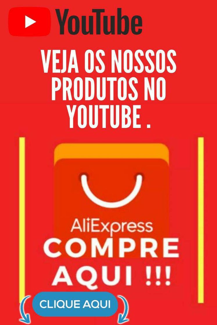 Moda Se inscreveram no canal do YouTube sobre dicas do Aliexpress