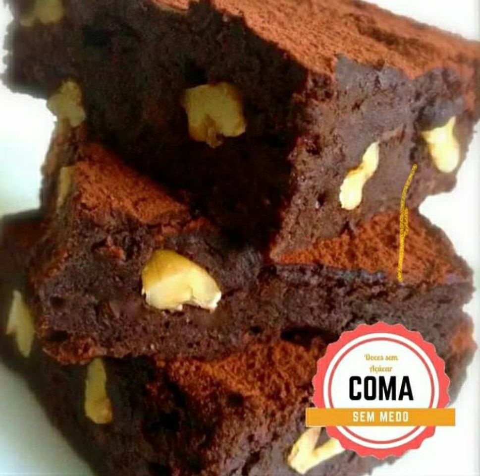 Fashion BROWNIE FACINHO DE BANANA E CACAU...⤵