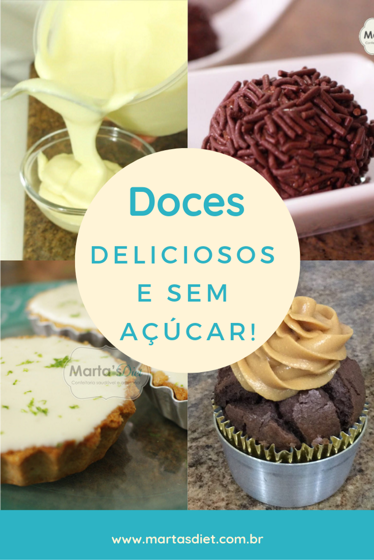 Fashion Doces sem Açúcar para quem é diabéticos 