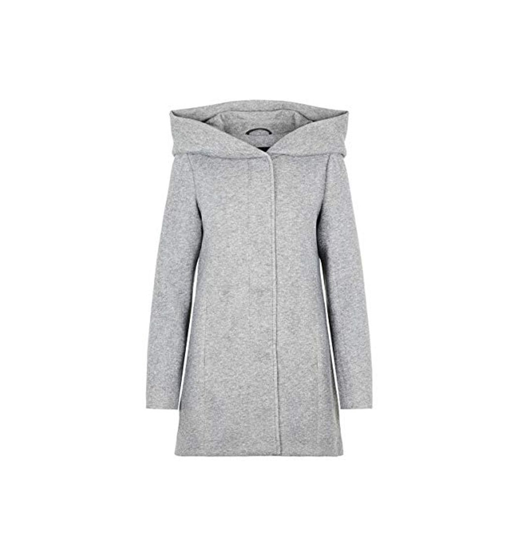 Moda Vero Moda Vmverodona LS Jacket Noos Abrigo, Gris