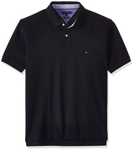 Tommy Hilfiger Core Hilfiger Regular Polo, Negro