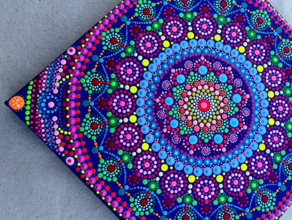 Moda Mandala puntillismo