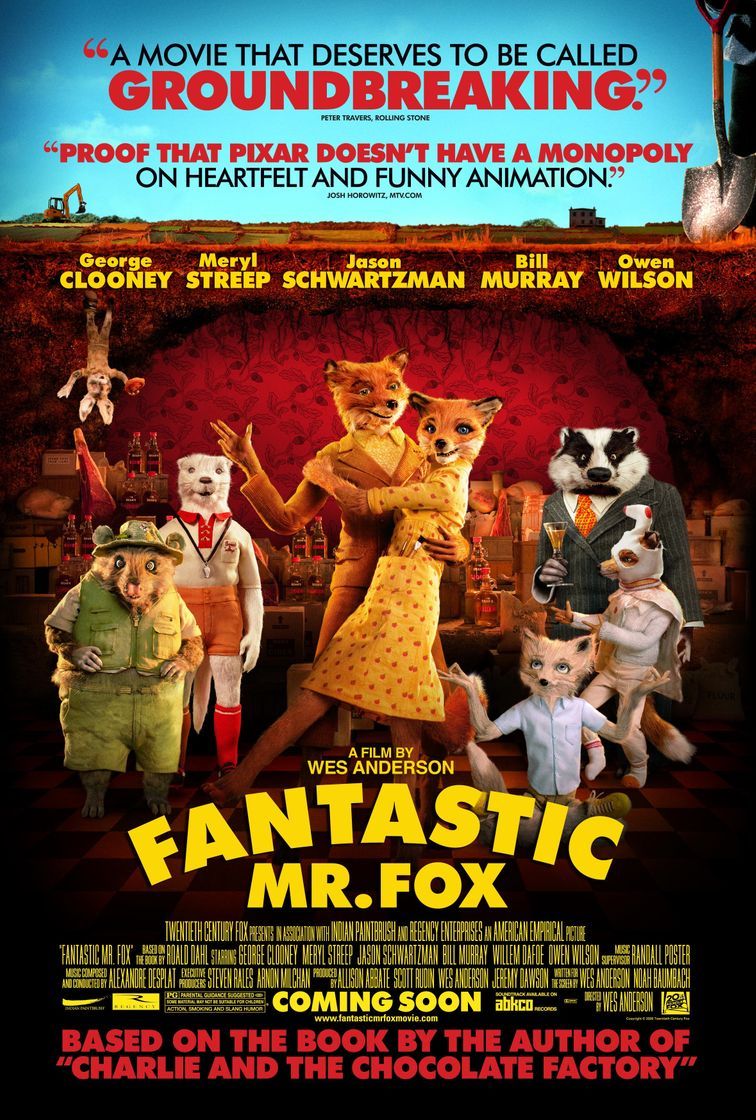 Película Fantástico Sr. Fox