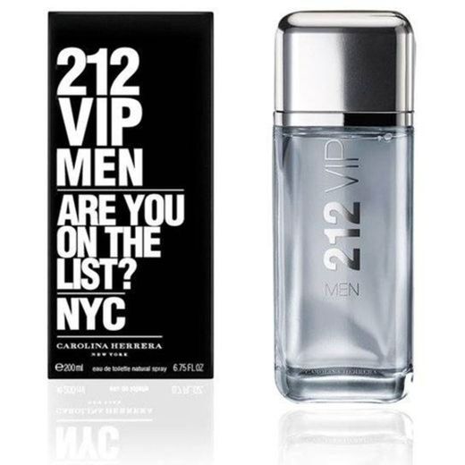 Perfume Masculino 212 VIP Men Carolina Herrera Eau de Toilette ...