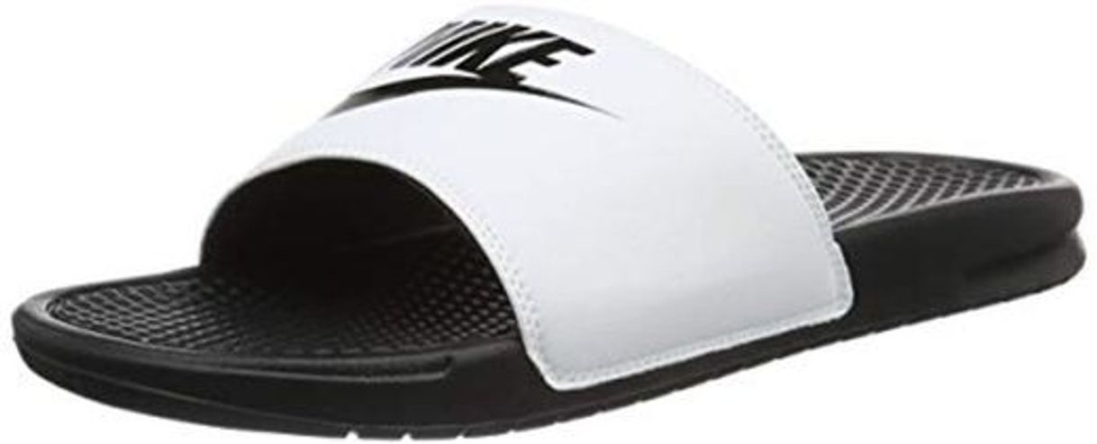 Social Nike Benassi JDI, Chanclas Unisex Adulto, Blanco