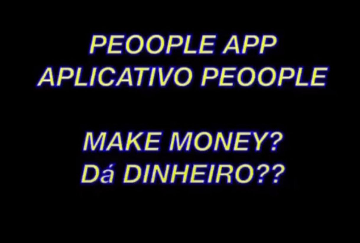 Social MAKE MONEY PEOOPLE