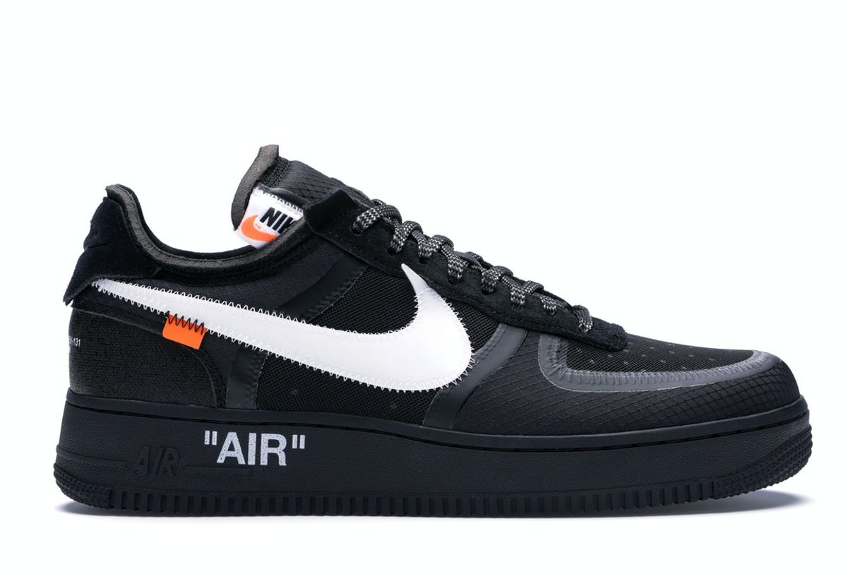 Moda Nike Air Force 1 Low Off-White Black White - AO4606-001