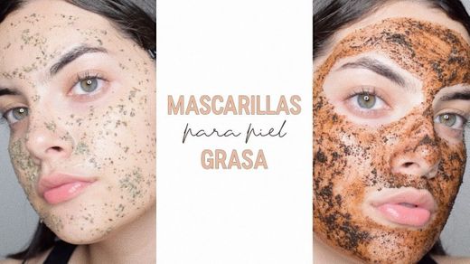 MASCARILLAS PARA PIEL GRASA Y CON ACNÉ - YouTube