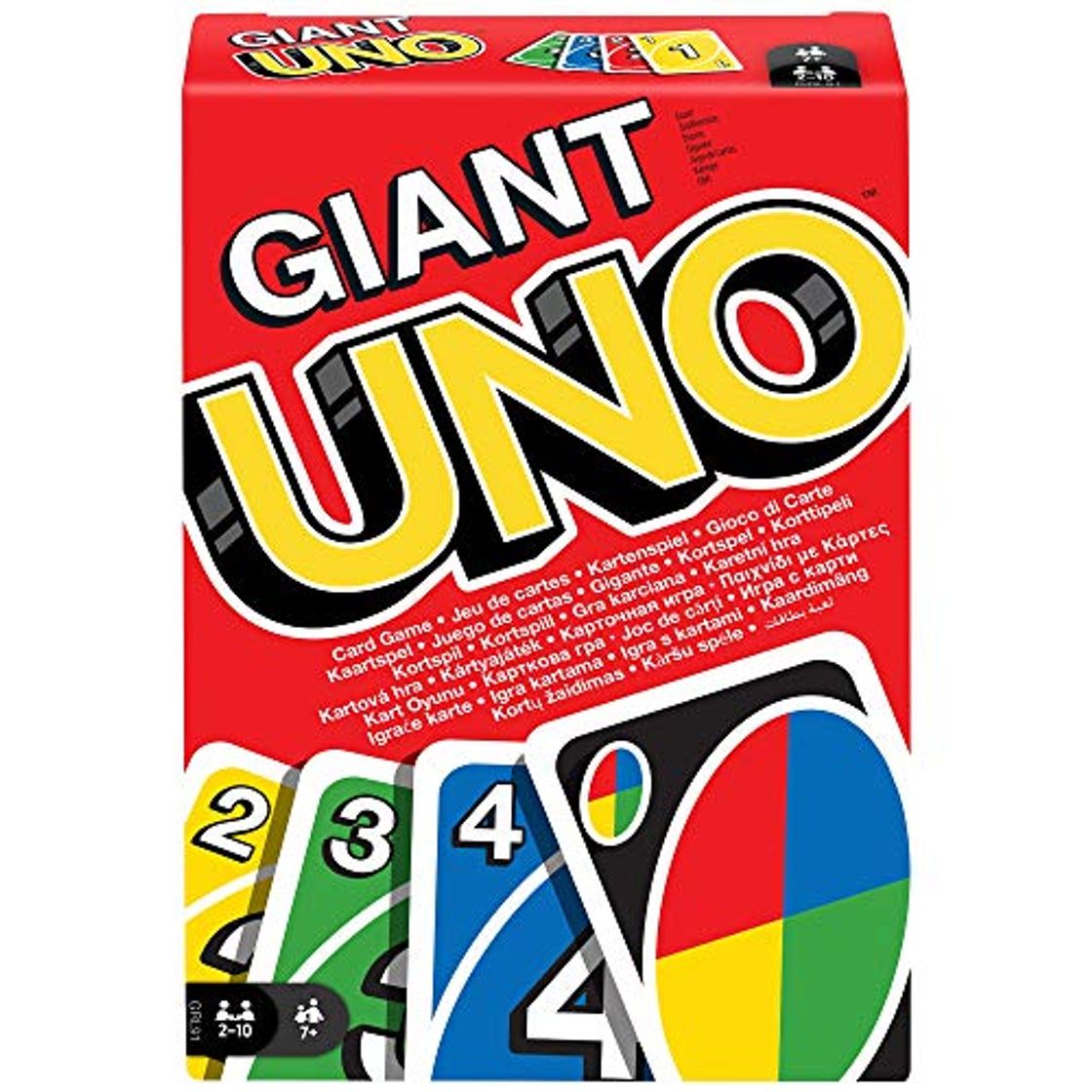 Producto Mattel Games UNO Giant, Juego de Cartas