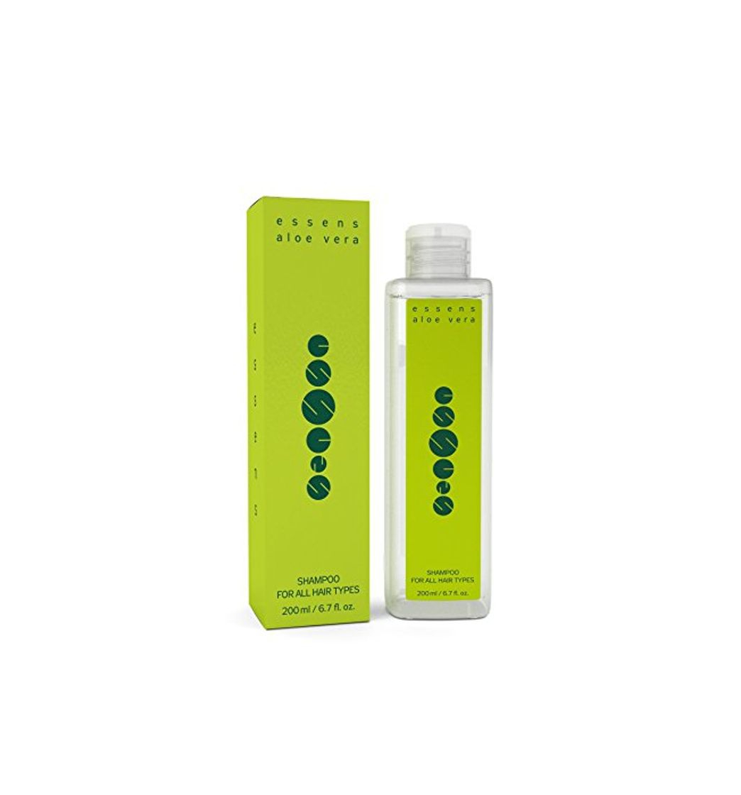 Social Essens Aloe Vera Champú para todos los tipos de cabello