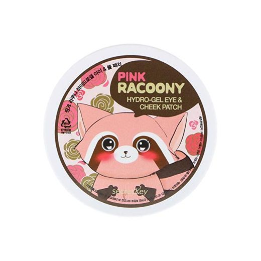 SECRET KEY Pink Racoony Hydro Gel Eye & Cheek Patch 30set