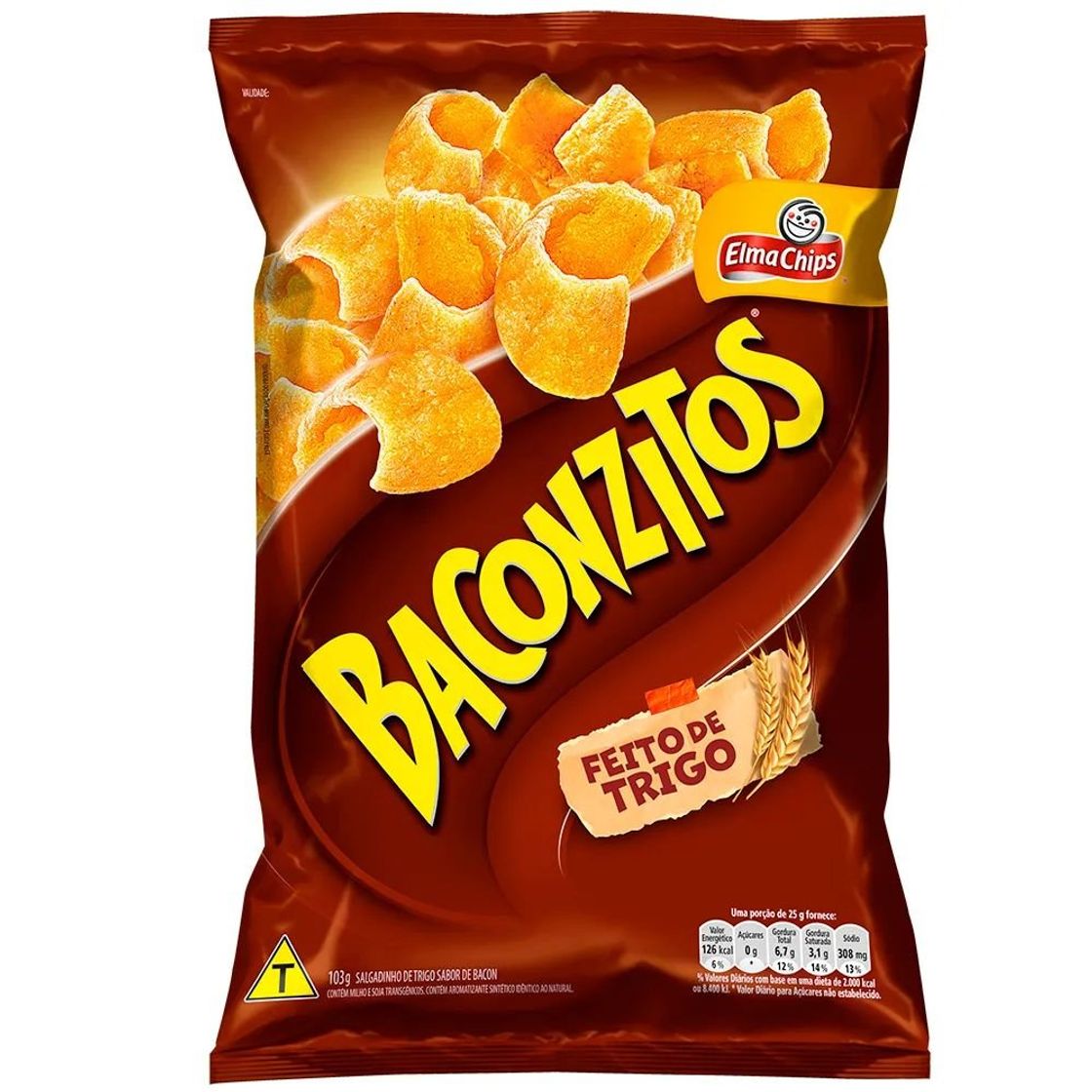 Fashion Salgadinho Baconzitos 110g - Elma Chips

