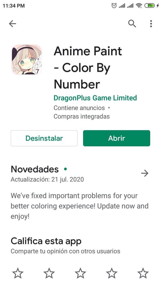 Moda Anime Paint - Color By Number - Apps on Google Play