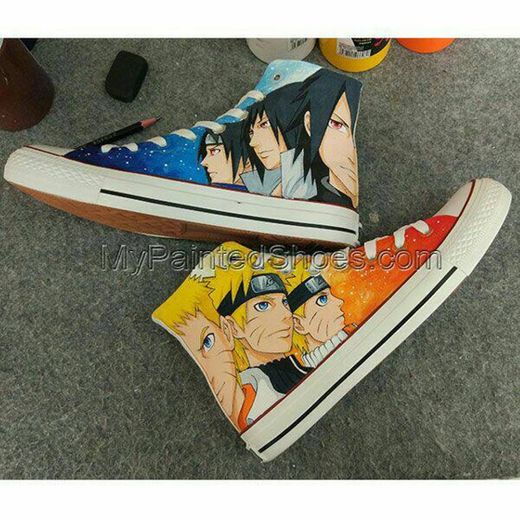 Tênis customizado de Naruto ✨😍