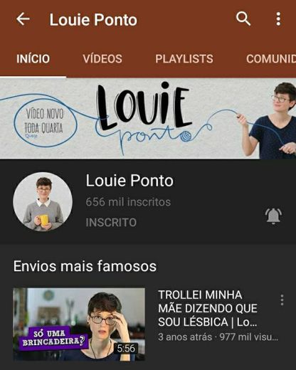 Louie Ponto - YouTube