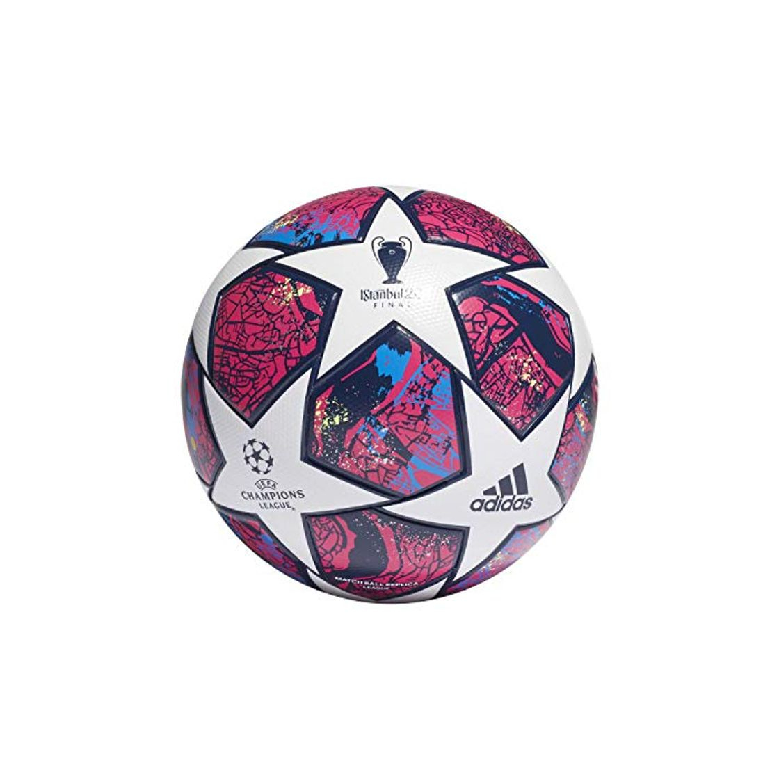 Social adidas Fin ist LGE Balón de Fútbol, Men's, Top:White