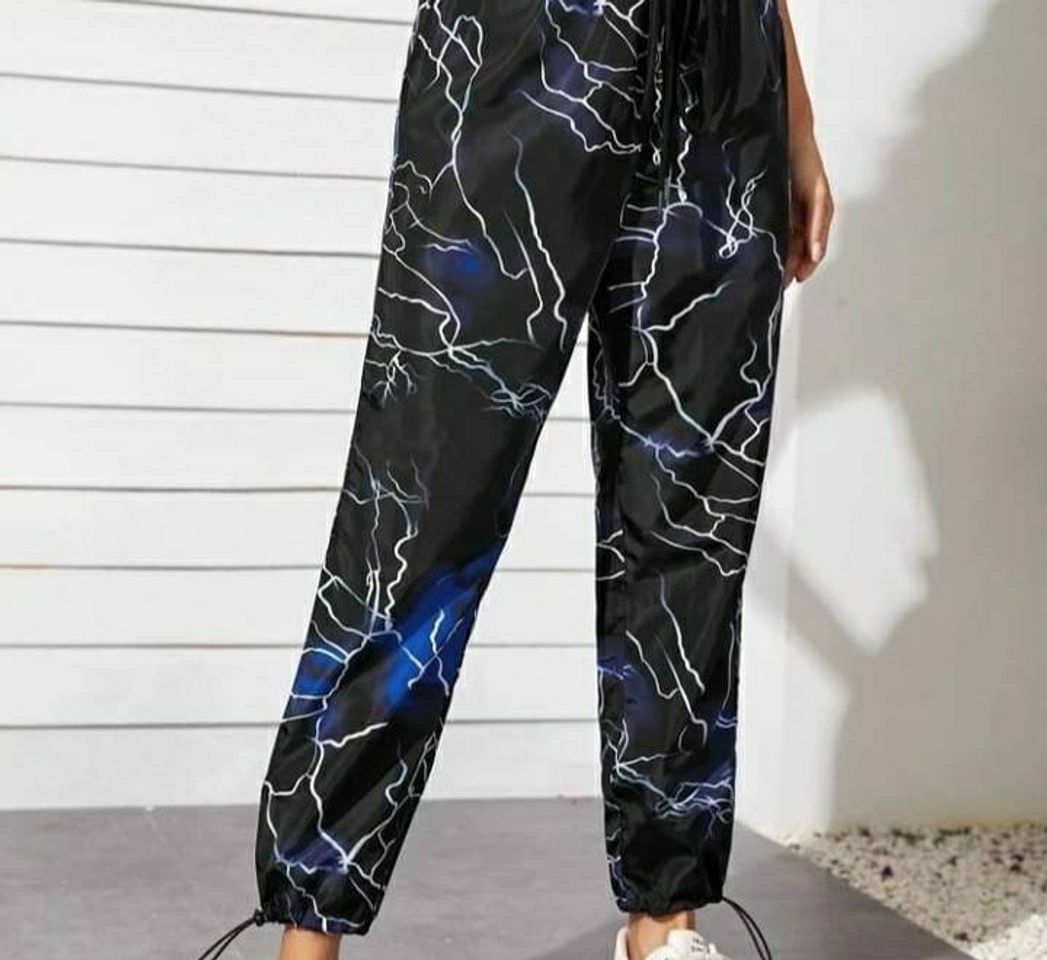 Fashion Pantalon rayos muy egirl