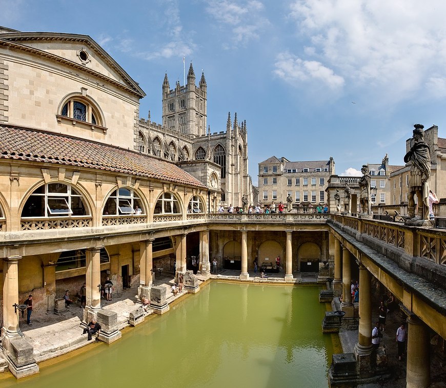 Lugar Termas romanas de Bath