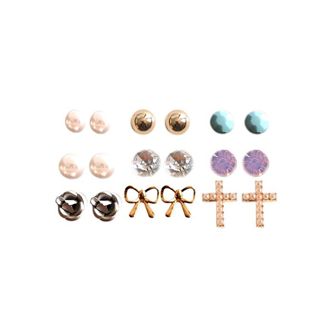 Fashion Aretes9 Pairs