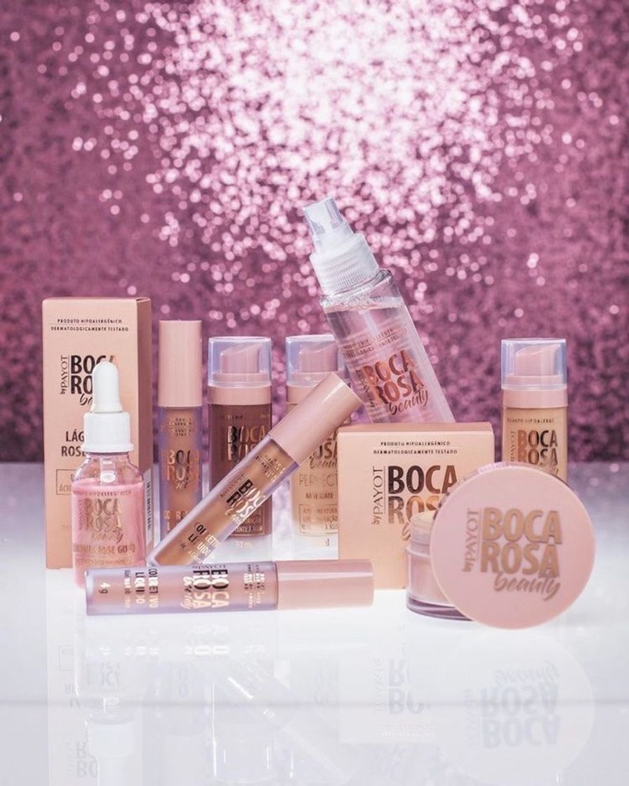 Social Linha de maquiagem Boca Rosa 