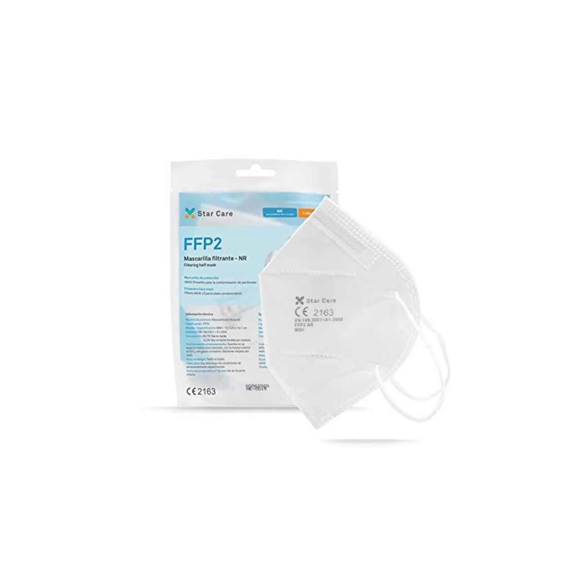 Productos Star Care Mascarilla Protectora Desechable Respiratoria FFP2 Pack de 20 uds