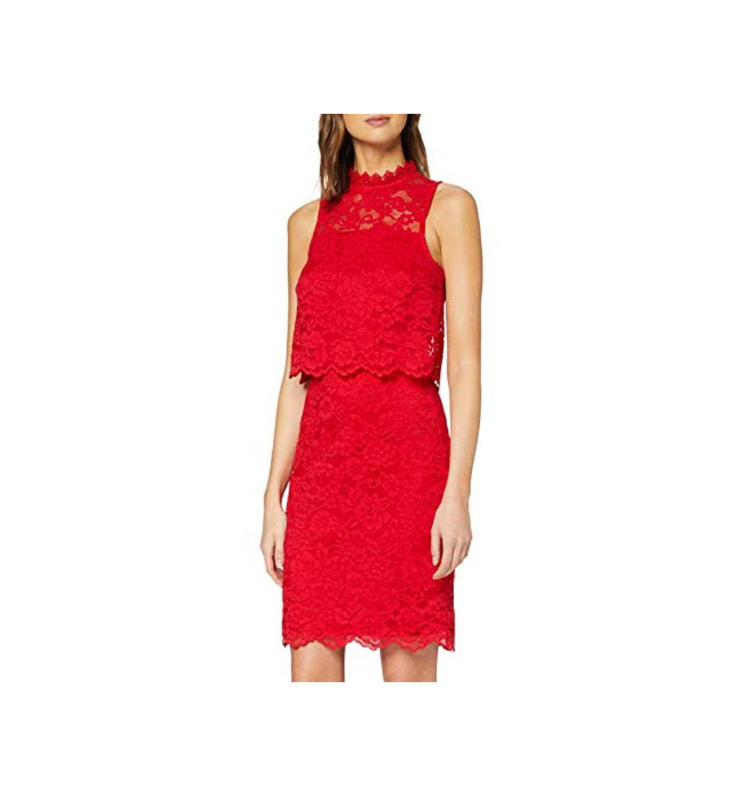 Moda New Look Go Lace Dbl Layer Dress Vestido Informal