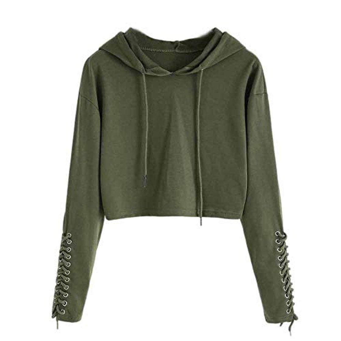 Product Tzzdwy Sudaderas con Capucha De Croped De Las Mujeres Sudadera con Capucha