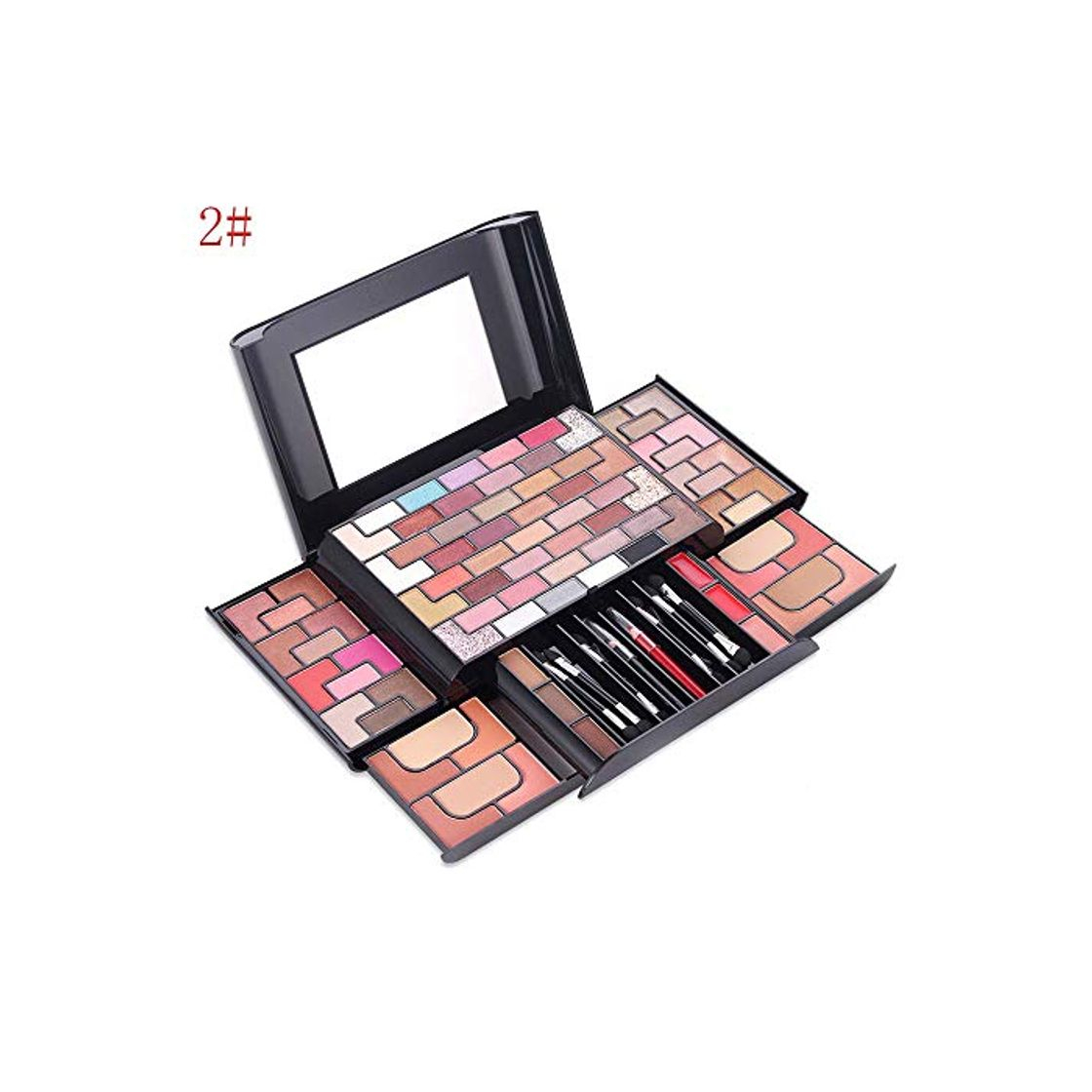 Product HJSMZ 68 Colores Paleta de Sombras de Ojos Brillantes y Mate Paleta