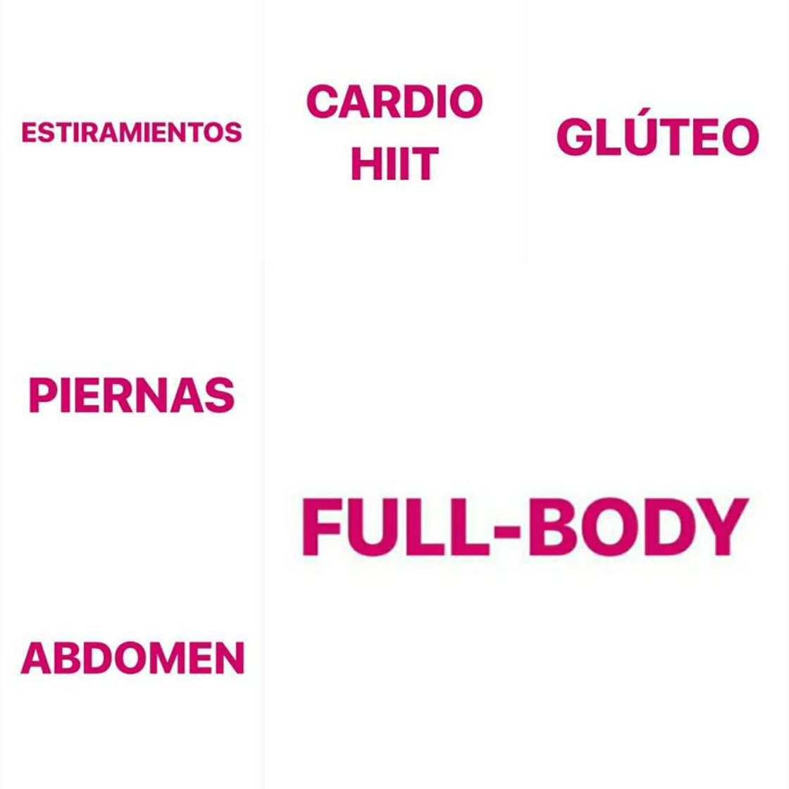 Moda Ejercicios Fitness / Full Body