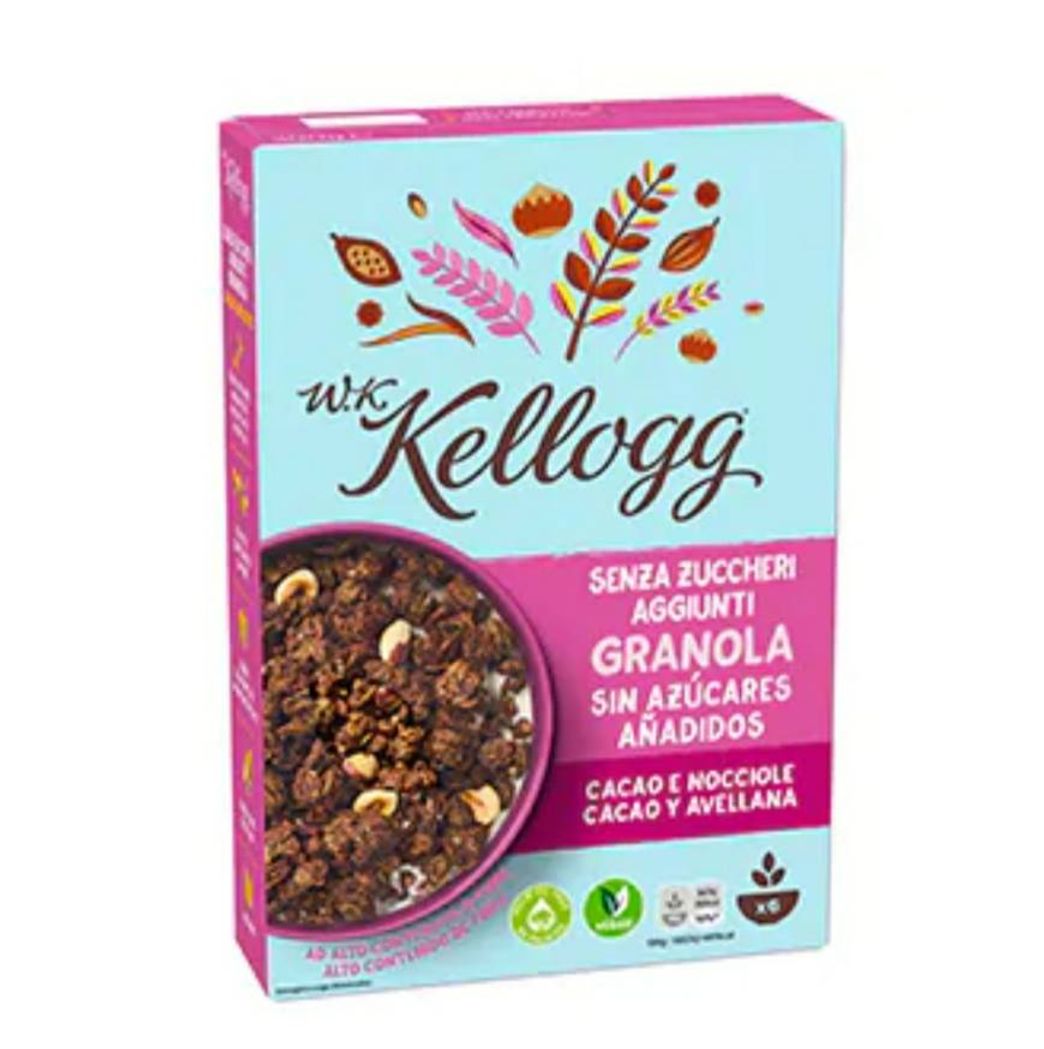 Moda W. K. Kellogg Sin azúcares añadidos Cacao y Avellanas | Kellogg's