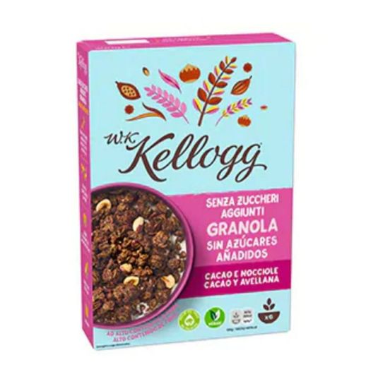 W. K. Kellogg Sin azúcares añadidos Cacao y Avellanas | Kellogg's