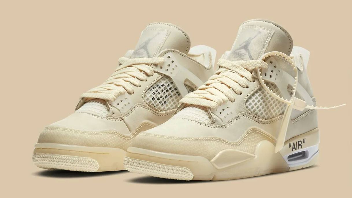 Social Zapatos jordan retro 4 off white