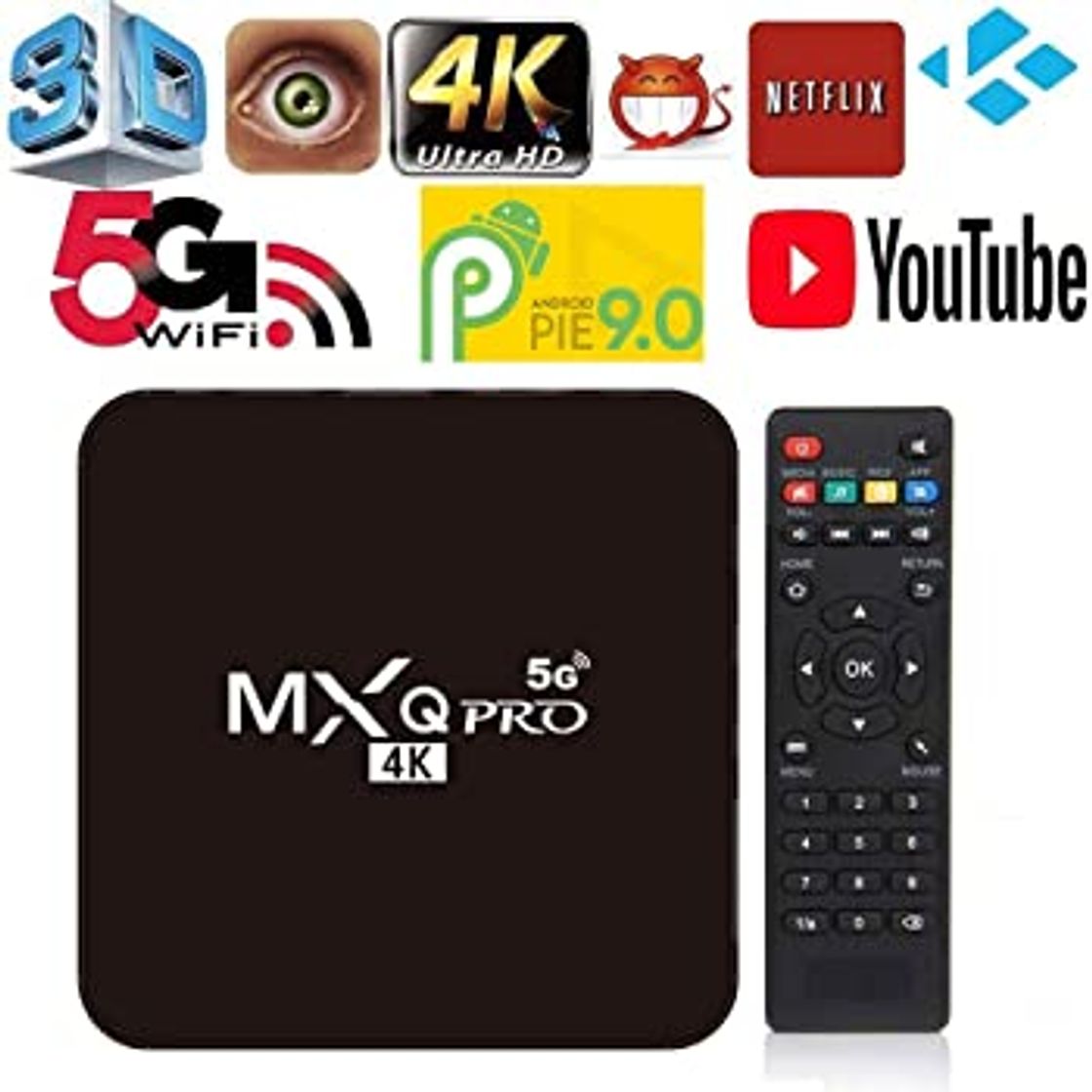 Product TV BOX ANDROID MXQ 4K