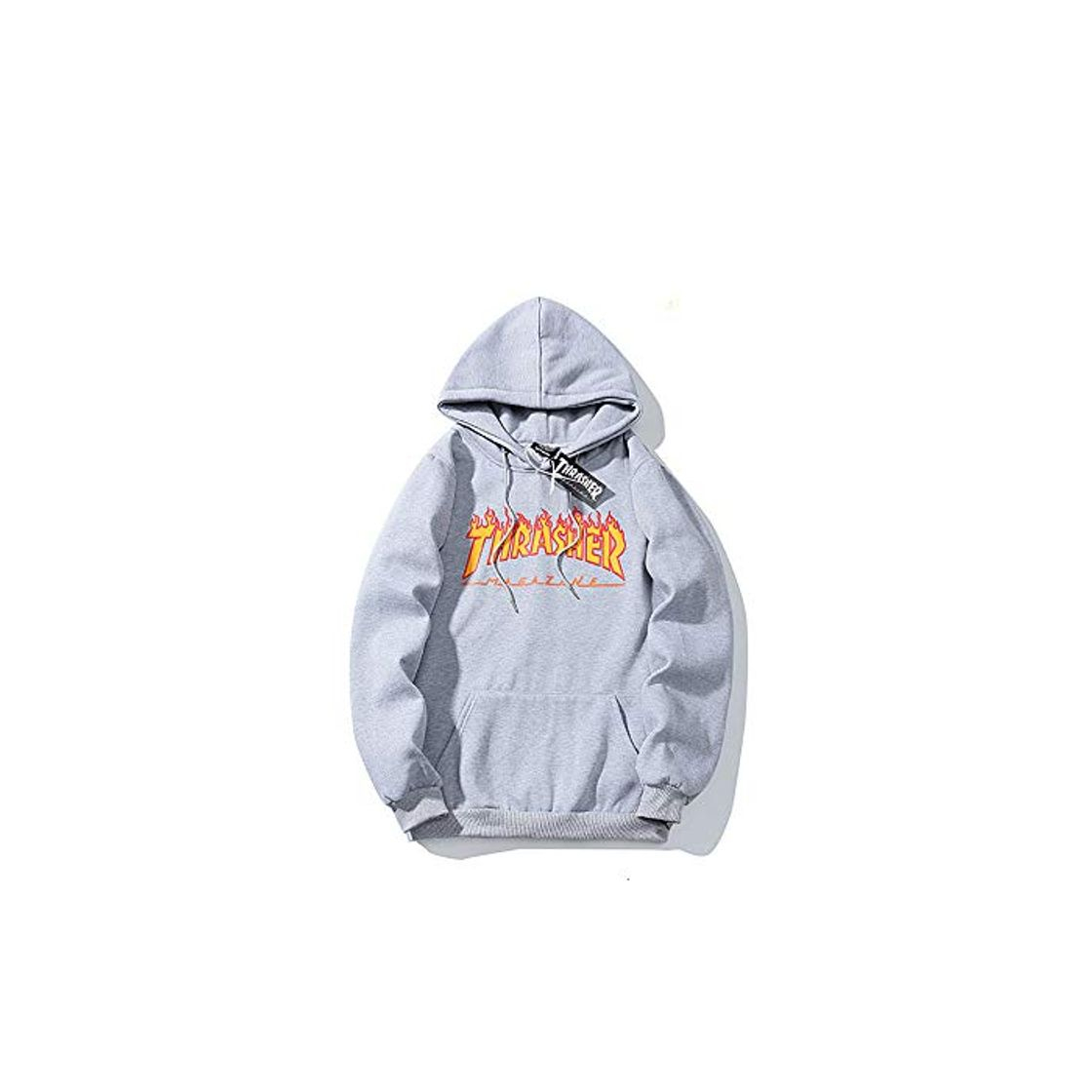 Social ZALA Thrasher Sudadera Capucha Pullover Hood para Hombres y Mujeres con el