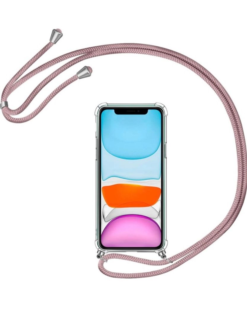 Fashion AROYI Funda con Cuerda para iPhone 11, Carcasa Transparente ...