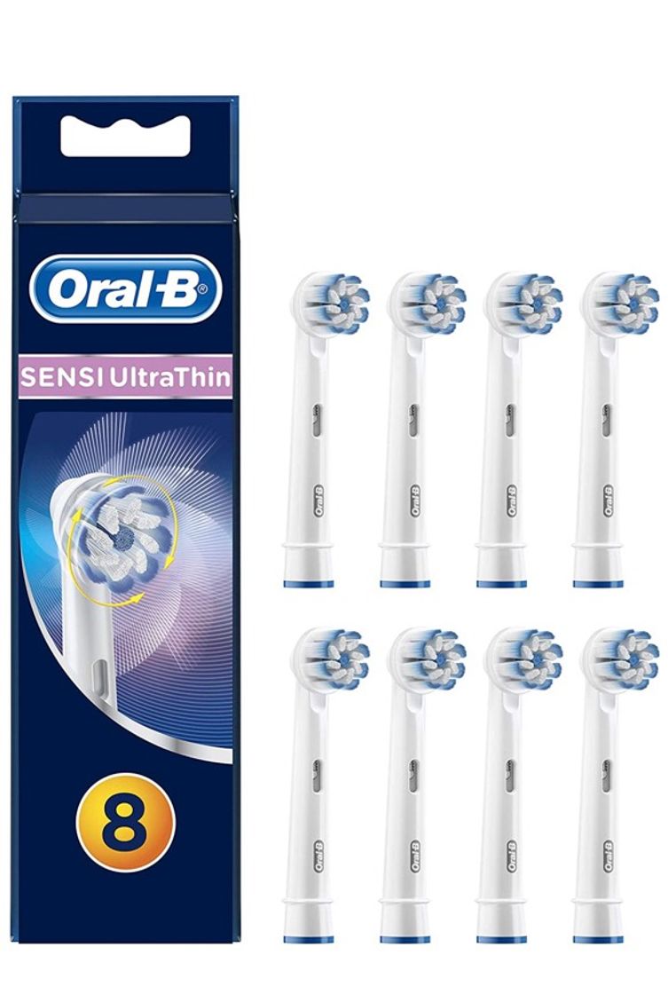 Moda Cabezales Oral-B recambios, Pack de 8.