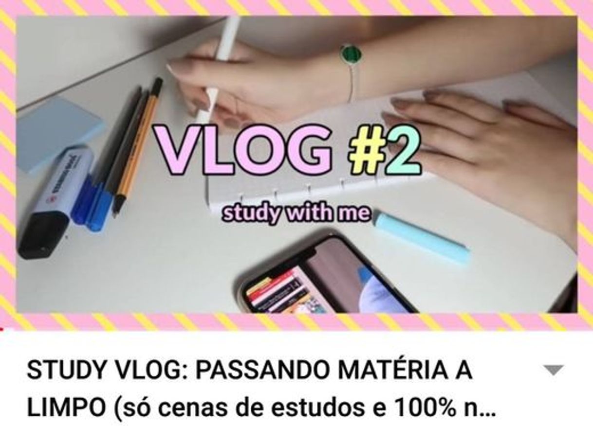 Moda STUDY VLOG: PASSANDO MATÉRIA A LIMPO