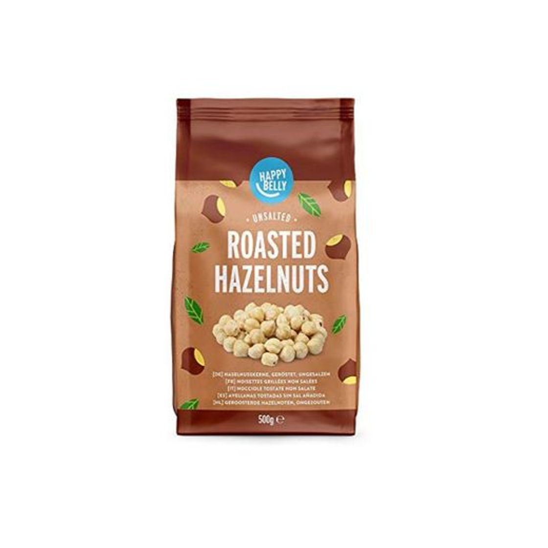 Social Marca Amazon - Happy Belly Avellanas tostadas sin sal añadida