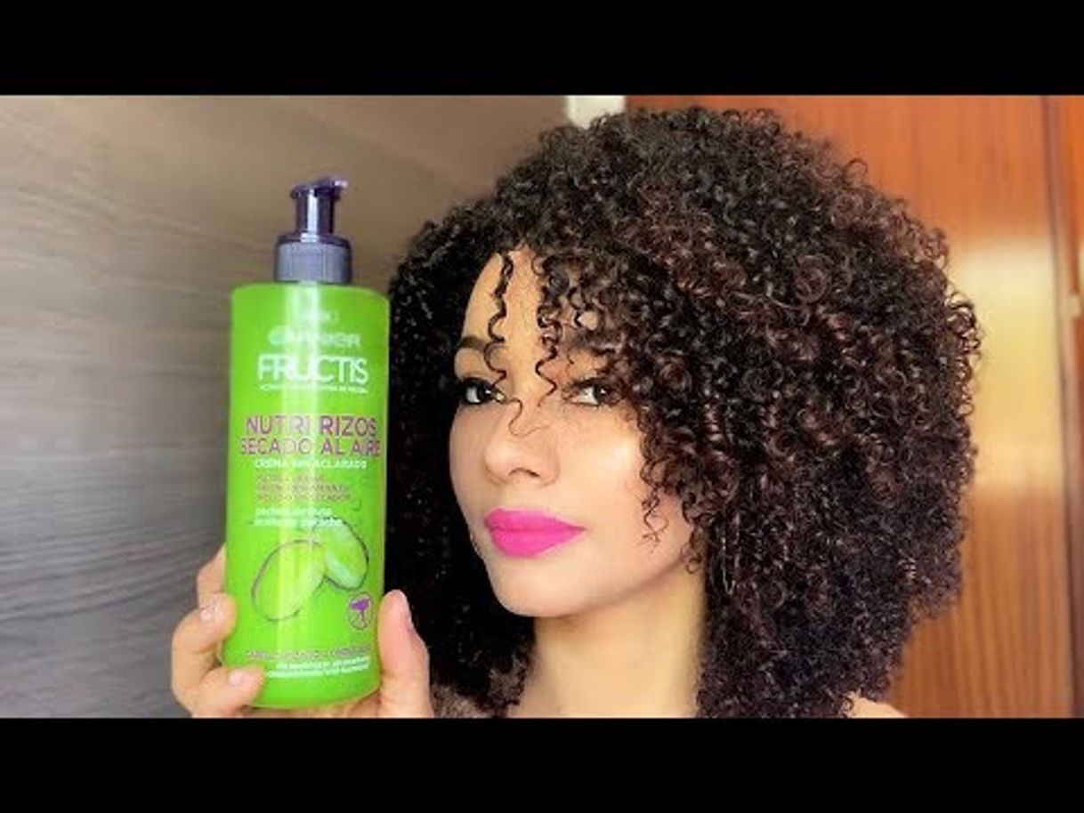 Social Garnier Fructis Nutri Rizos Secado al Aire Crema Sin Aclarado para Pelo