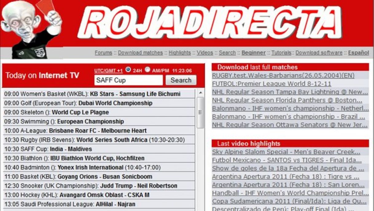 Social ROJADIRECTA: Ver Futbol en Vivo - para ver partidos en VIVO.