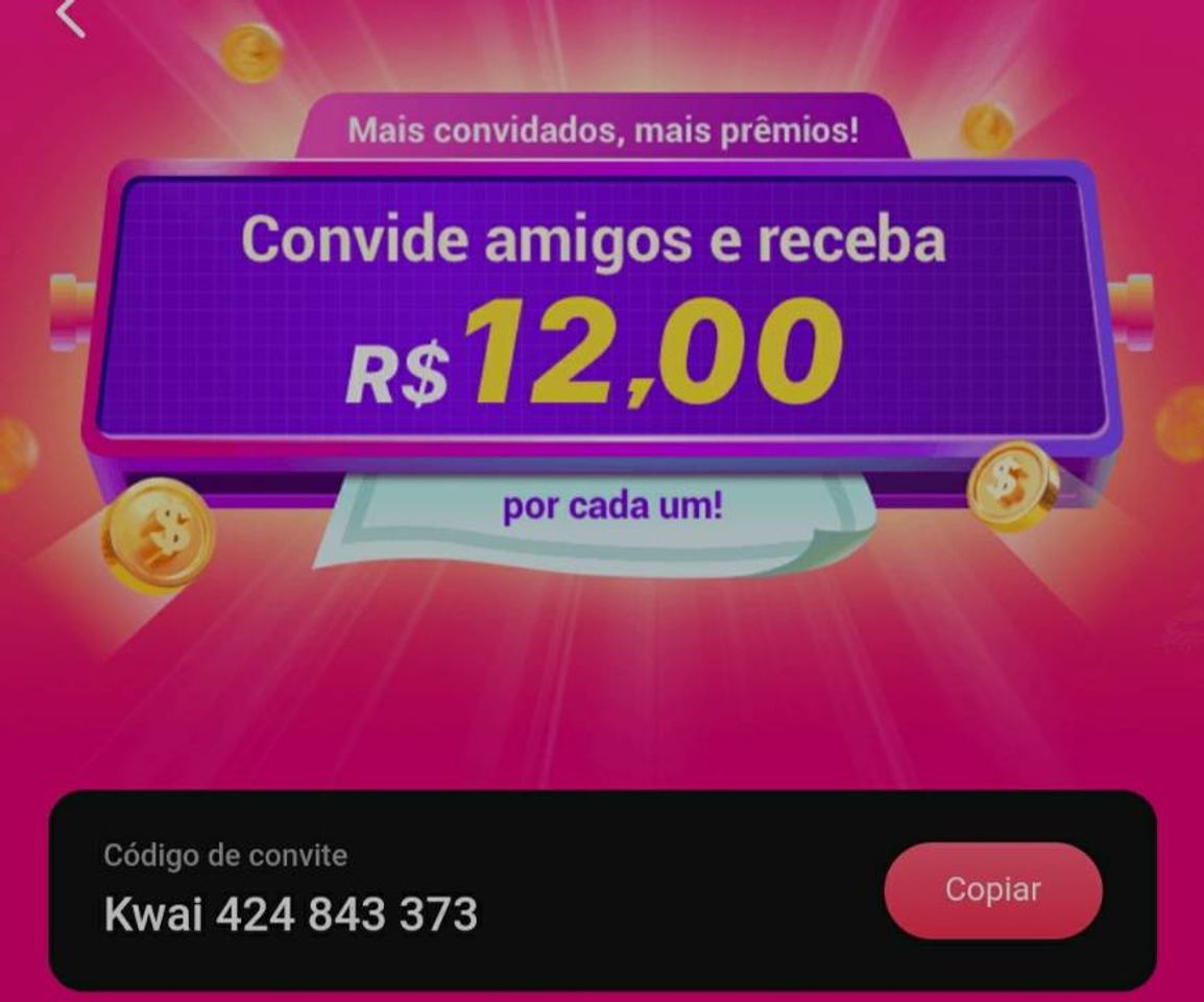 Ganhe dinheiro indicando amigos