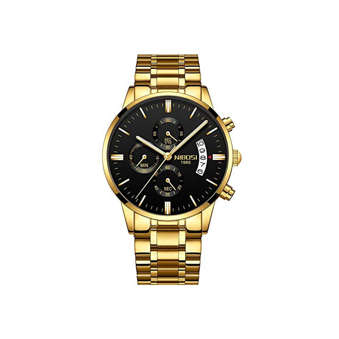 Social NIBOSI 2309-MKHMgd - Reloj de pulsera para hombre