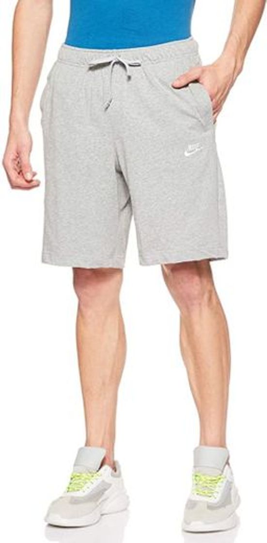 Social Nike Club Short JSY Pantalones Cortos, Hombre, Negro