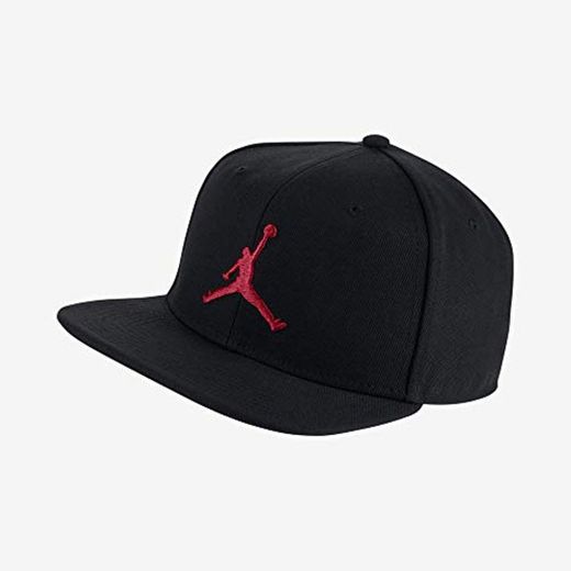 Nike Jordan Pro Jumpman Snapback Gorra, Unisex Adulto, Negro