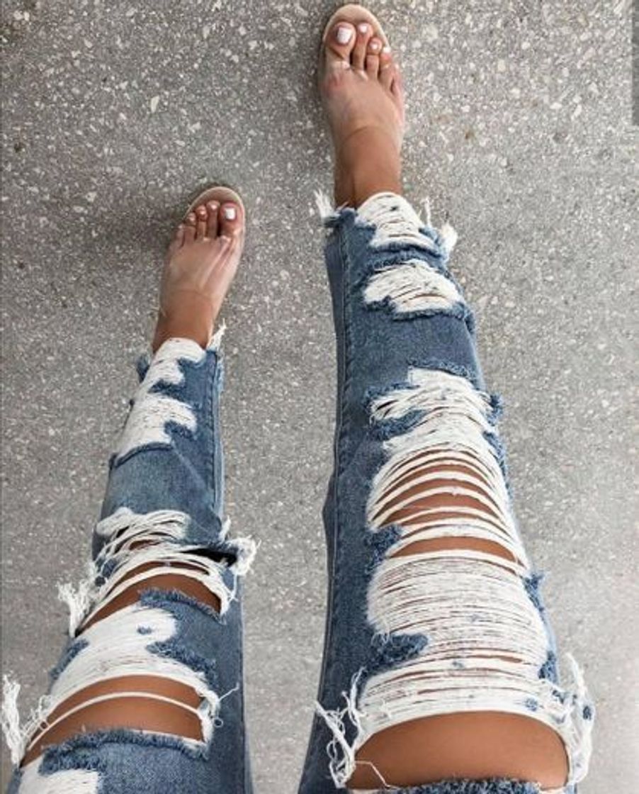 Social Ripped jeans👖