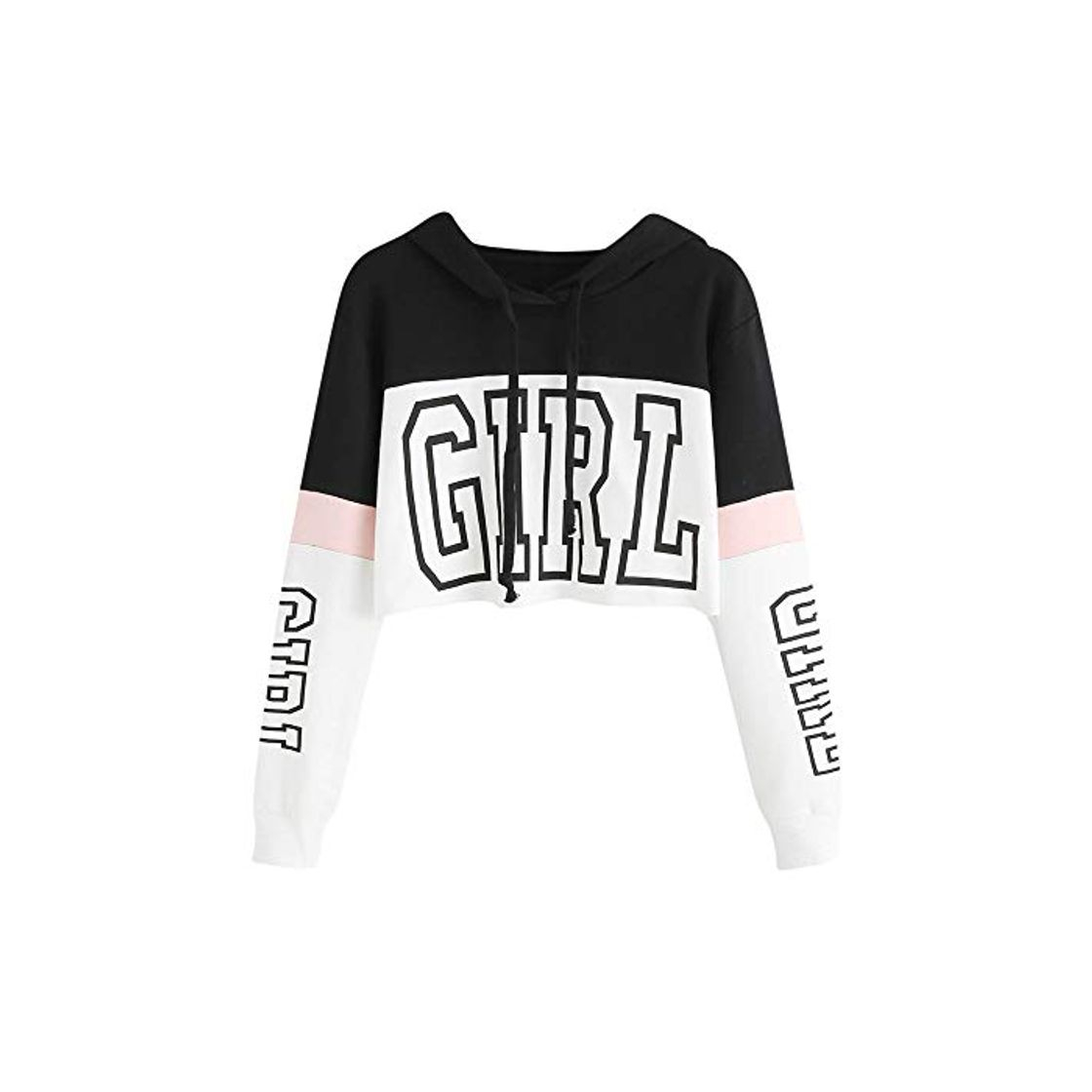 Social Sudaderas Adolescentes Chicas, Fossen Sudaderas Mujer Tumblr con Capucha - Emoticon Estampado