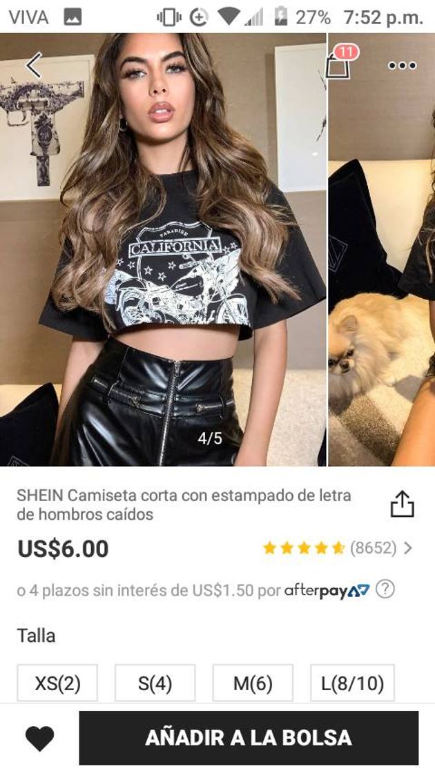 Fashion Camiseta corta