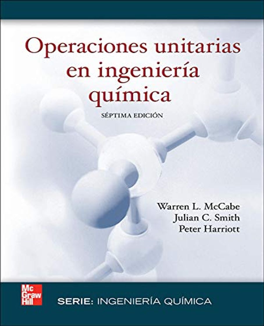 Book OPERACIONES UNITARIAS EN INGENIERIA QUIMICA